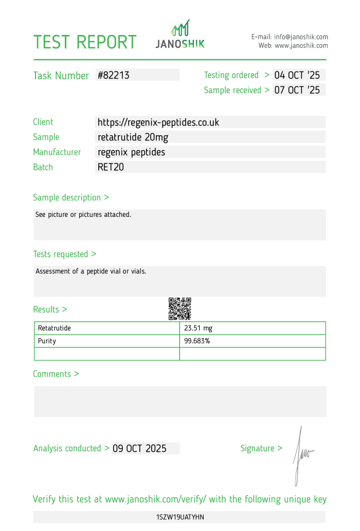 Retatrutide 10 x 20mg vials - Image 2