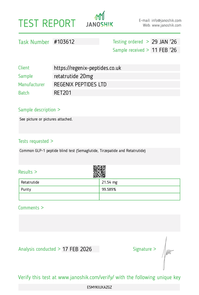 Retatrutide 20mg cartridge - Image 2