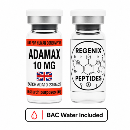 ADAMAX 10 mg Research Peptide