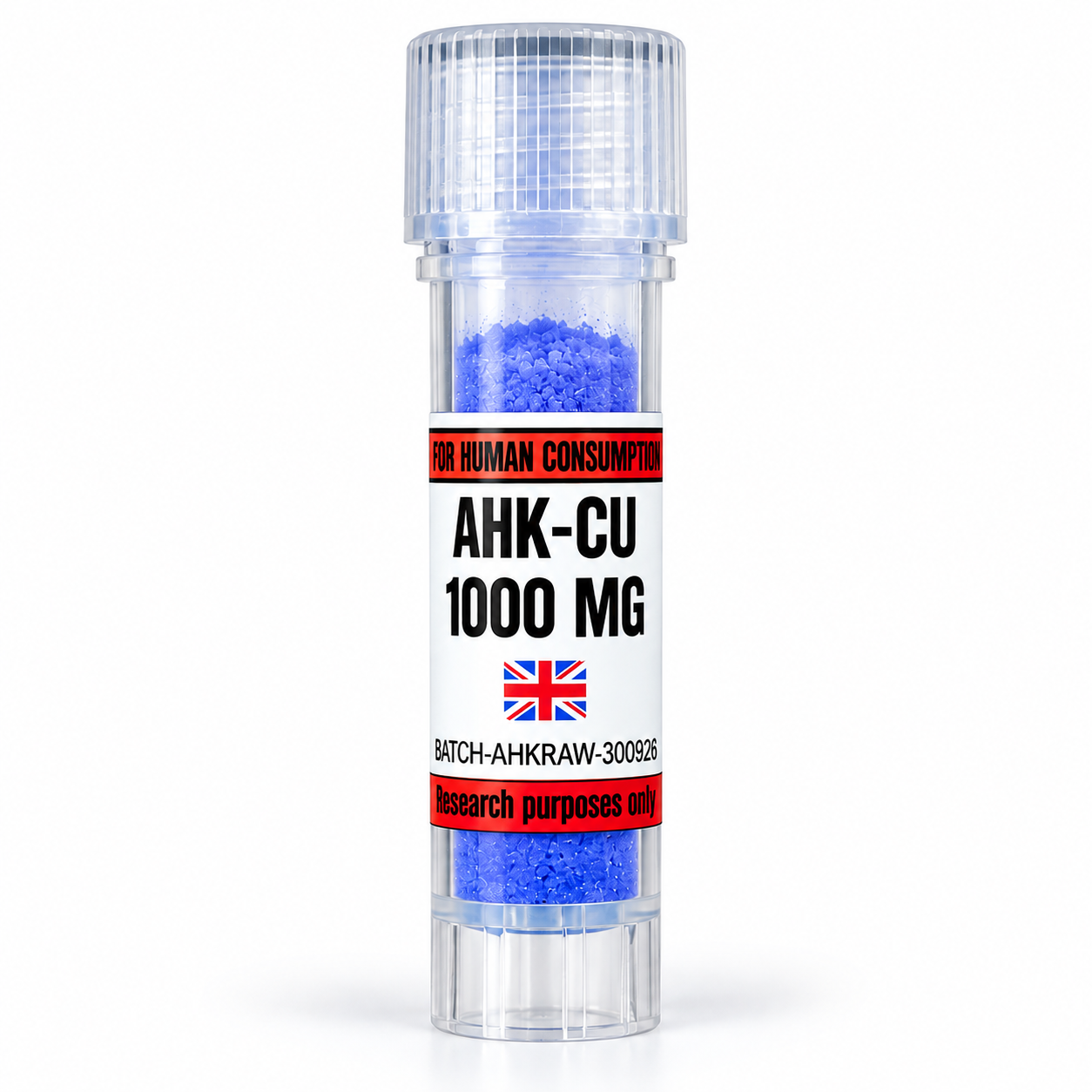 AHK-Cu Raw Powder — 1000 mg 1 AHK-Cu raw powder 1000 mg sealed laboratory vial