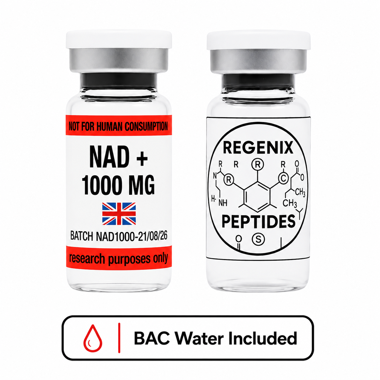 NAD+ 1000 mg 1 NAD+ 1000 mg research peptide vial