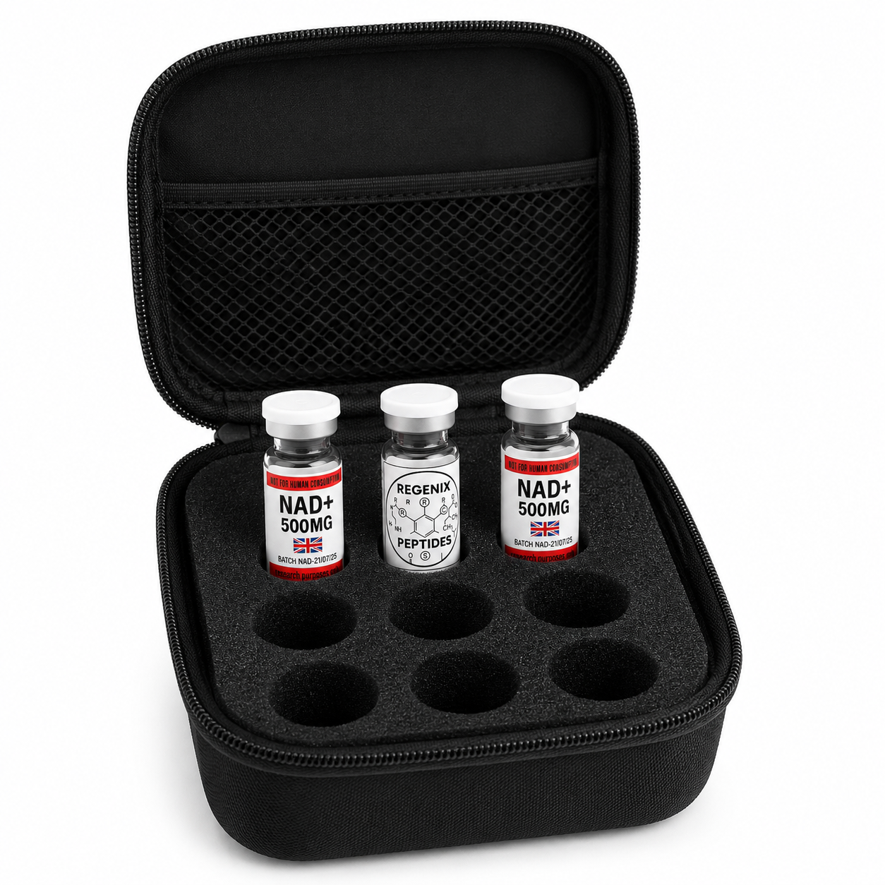 9-Slot Vial Storage Case — 10 mL Vials 1 9-Slot Vial Storage Case — 10 mL Vials